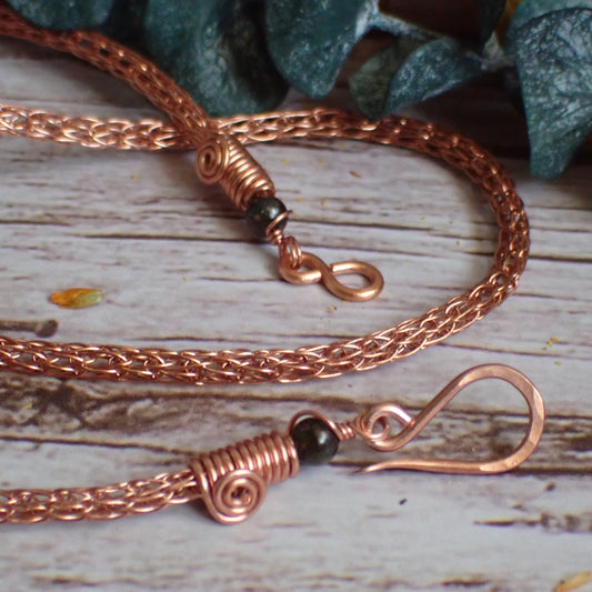 Bronzite Collection - Plain Viking Knit Chain