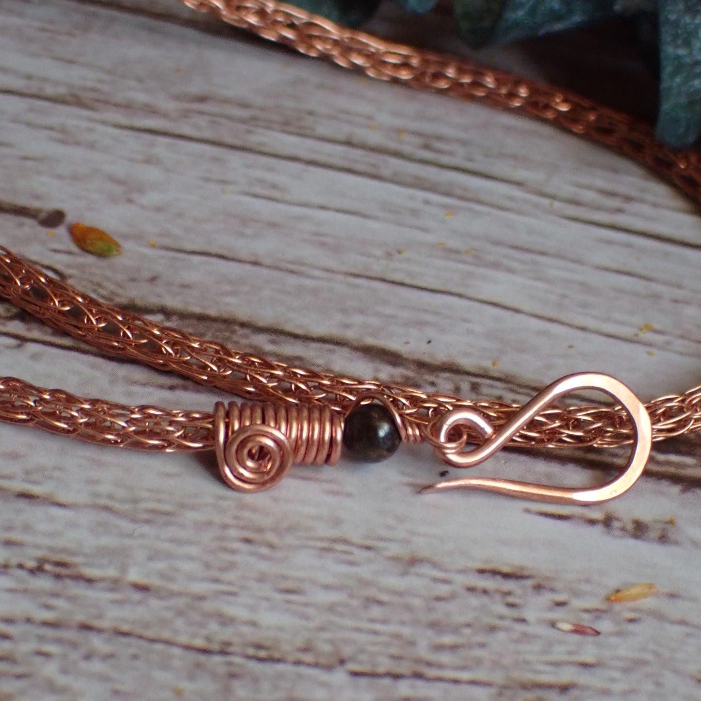 Bronzite Collection - Plain Viking Knit Chain