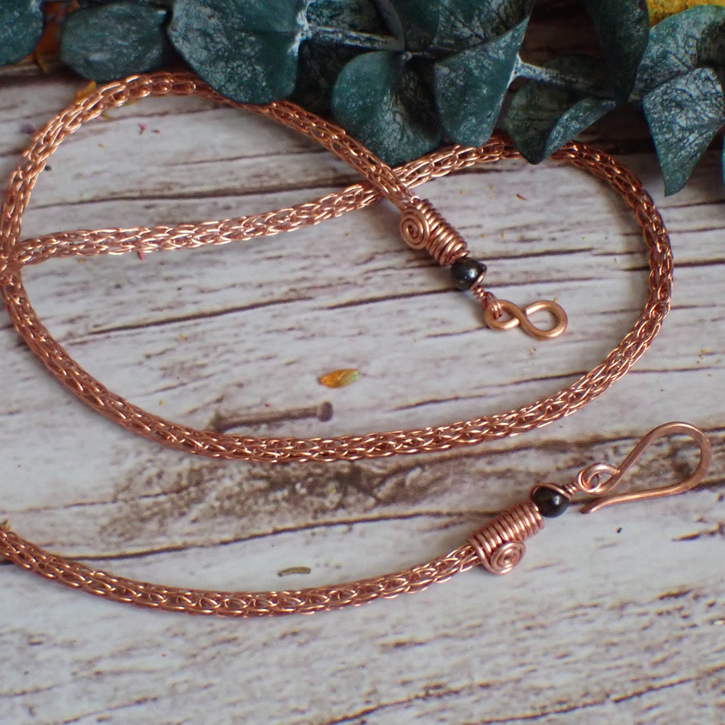 Bronzite Collection - Plain Viking Knit Chain