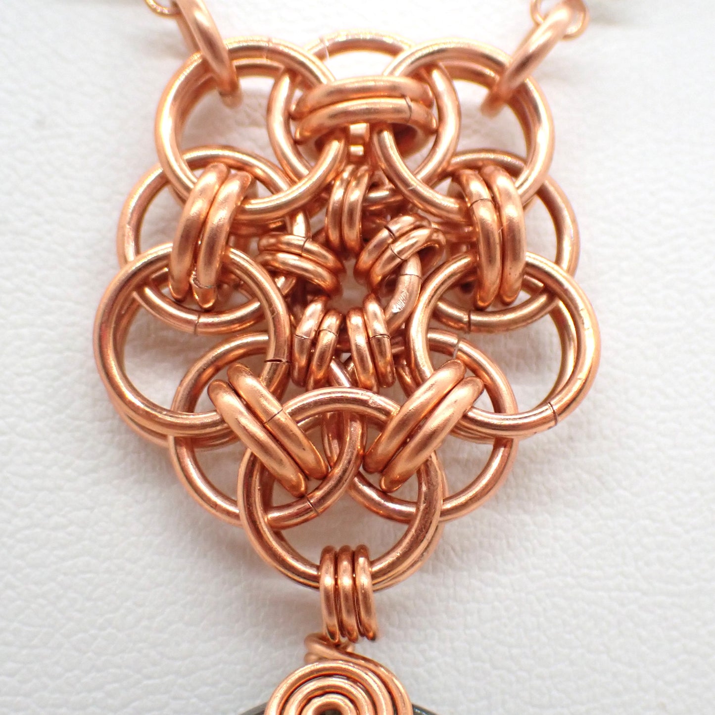 Mystic Echoes Necklace in Labradorite & Copper