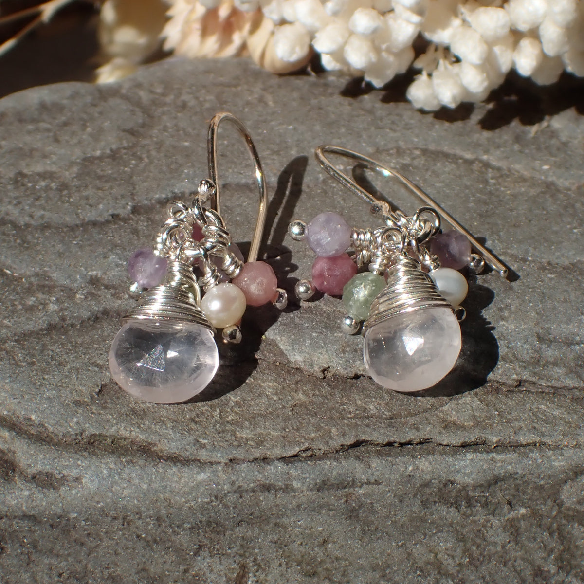 Blossomwake Cluster Earrings