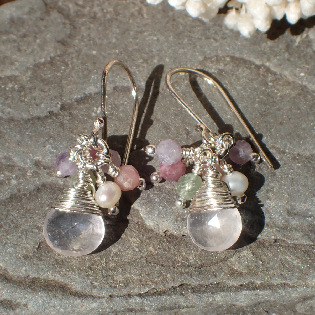 Blossomwake Cluster Earrings