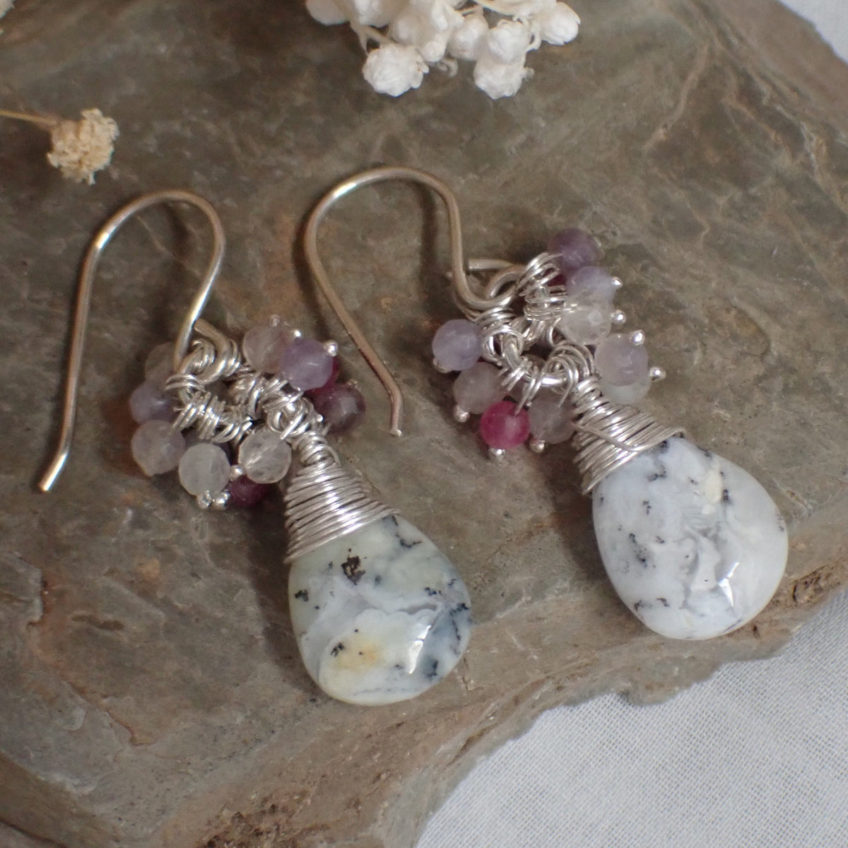 Blossomwake Cluster Earrings