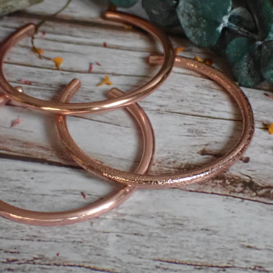 Heavy Gauge Copper Wire Cuff