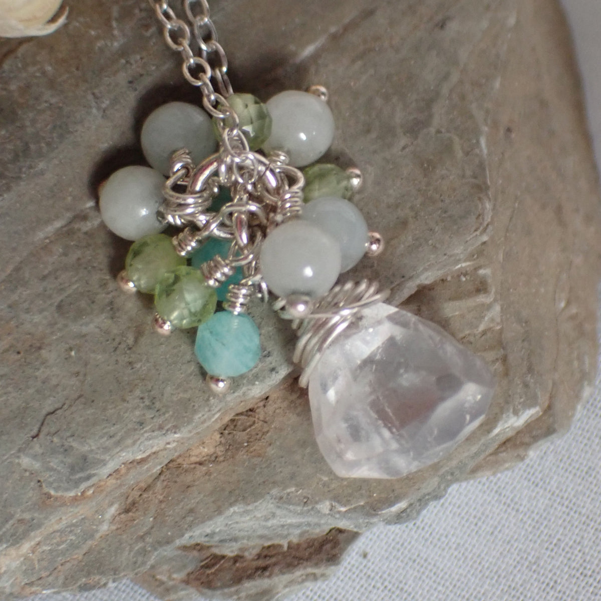 Blossomwake Cluster Pendant