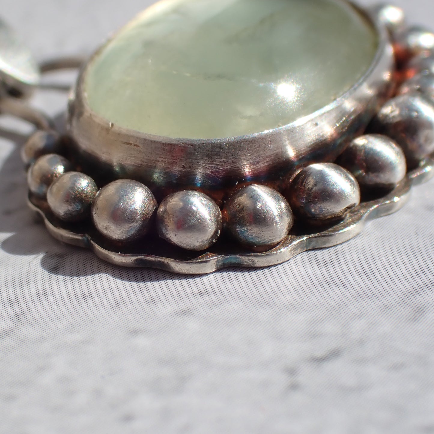 Greenstone Halo Pendant
