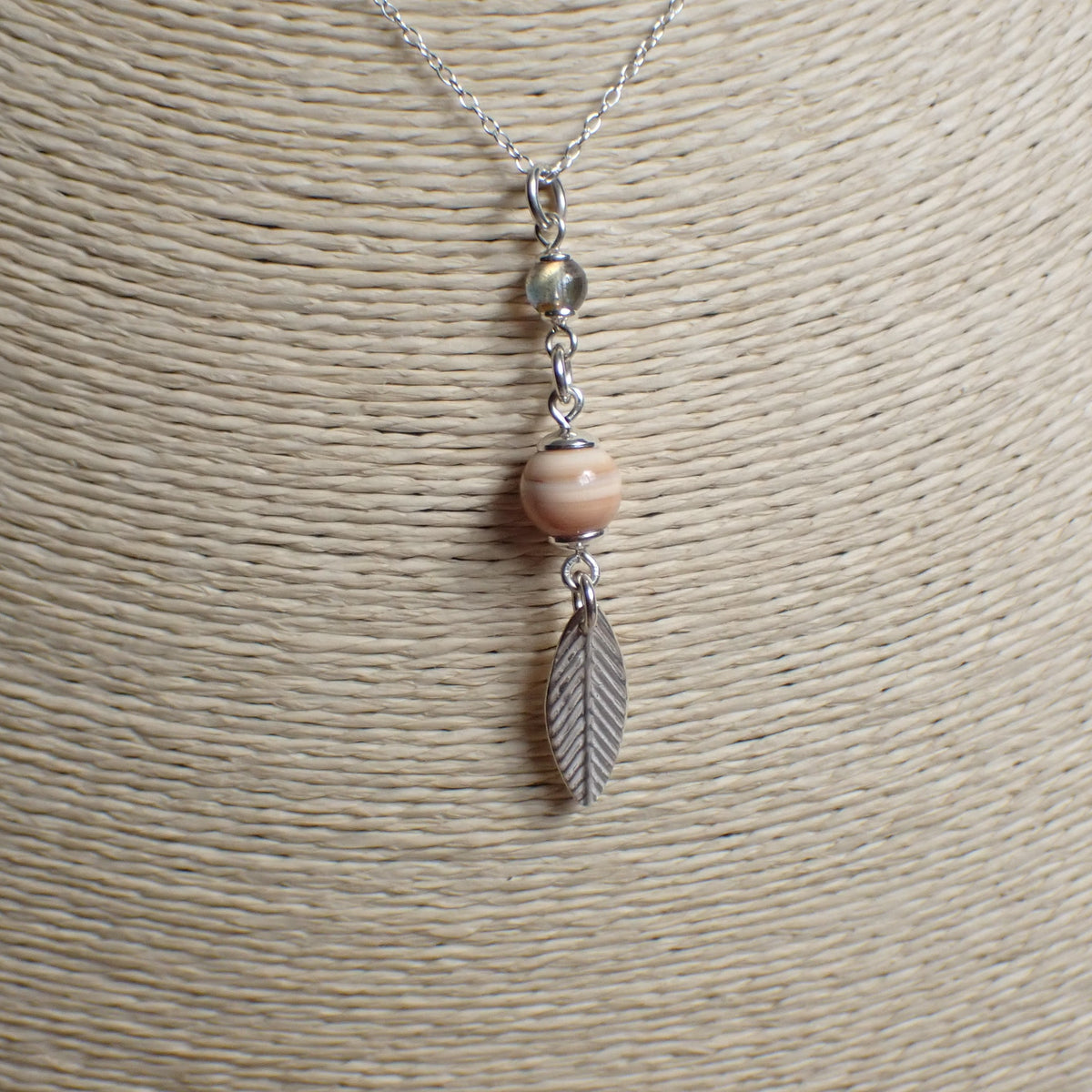 Tidebound Leaf Pendant
