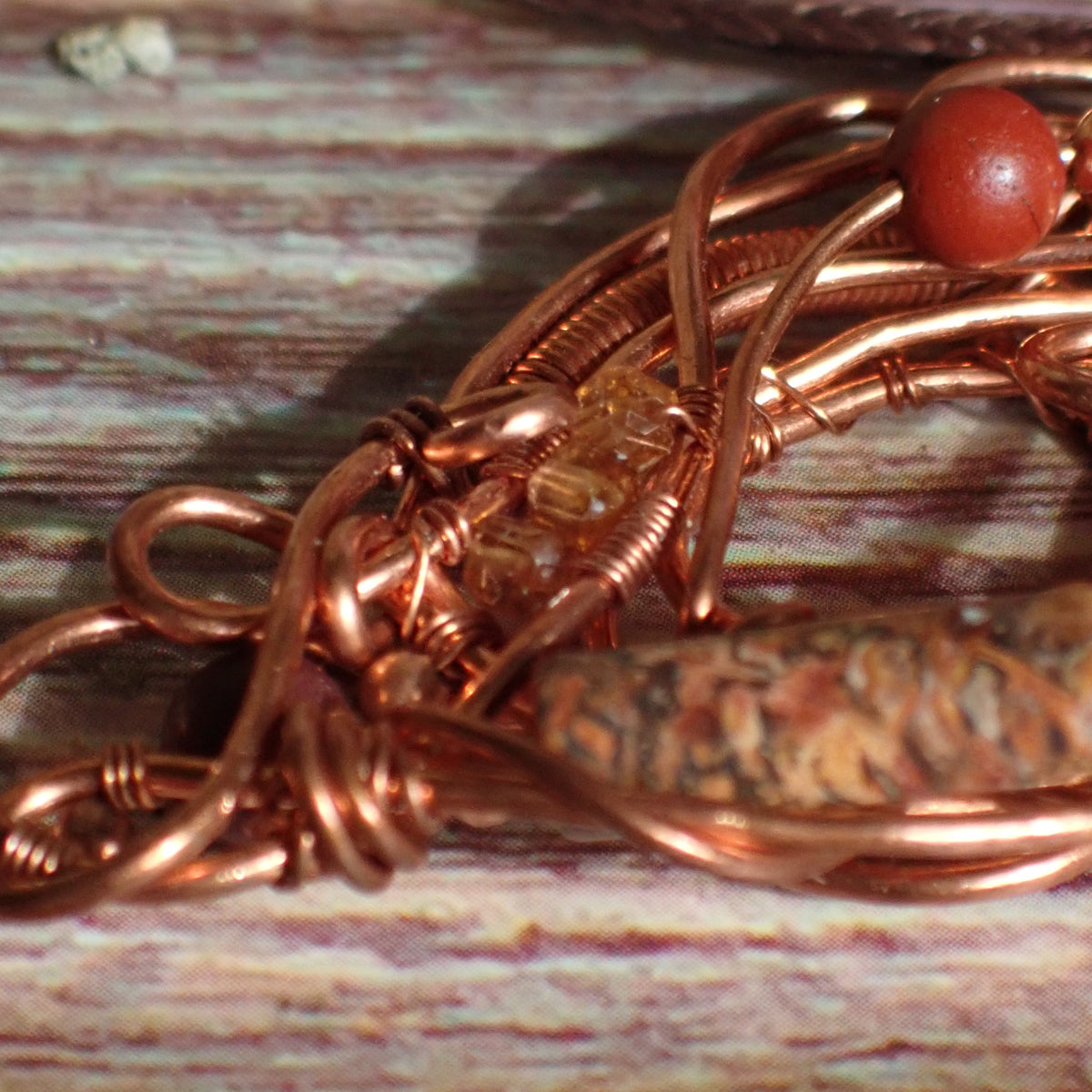 Thornfire Coil Pendant