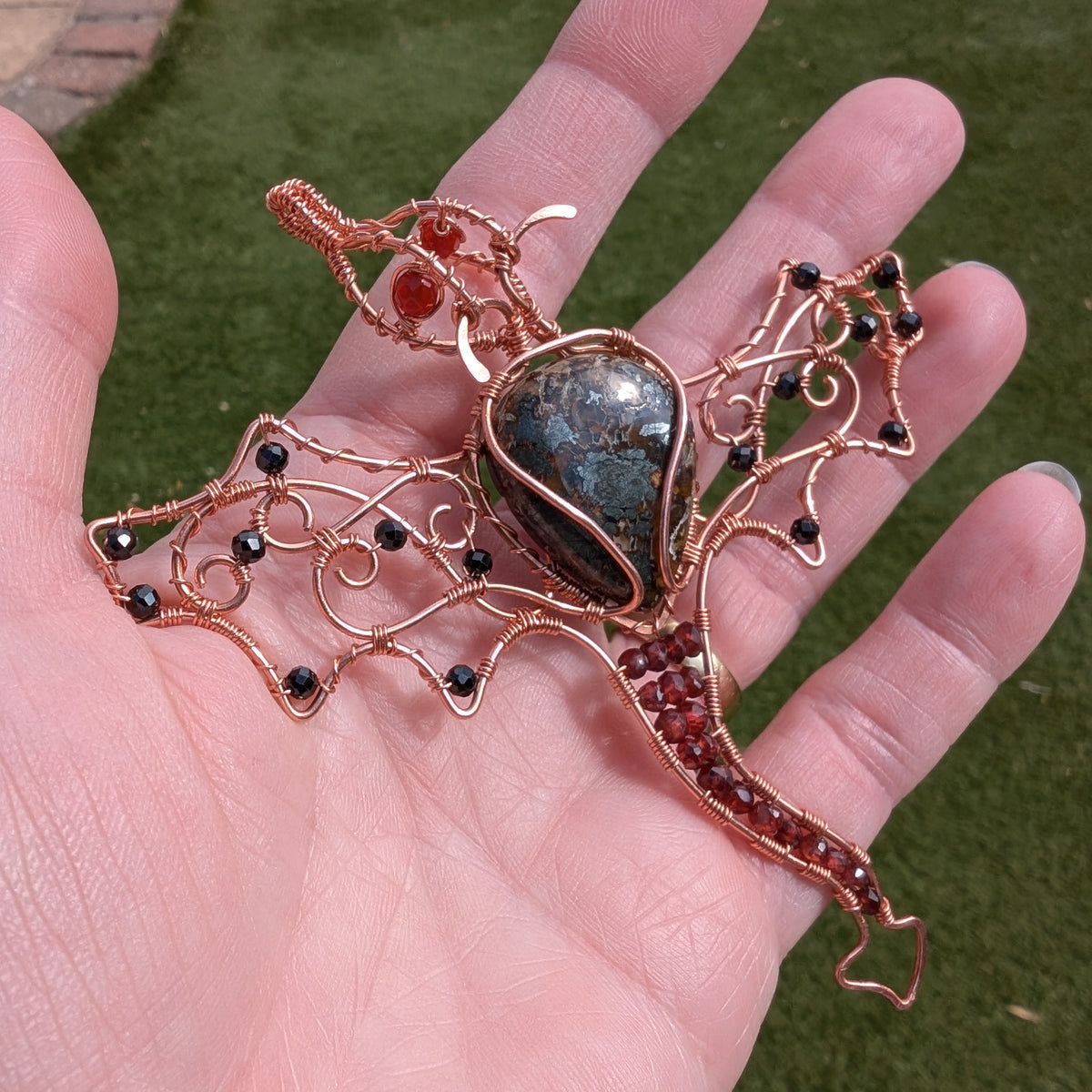 Emberroot the Dragon Necklace