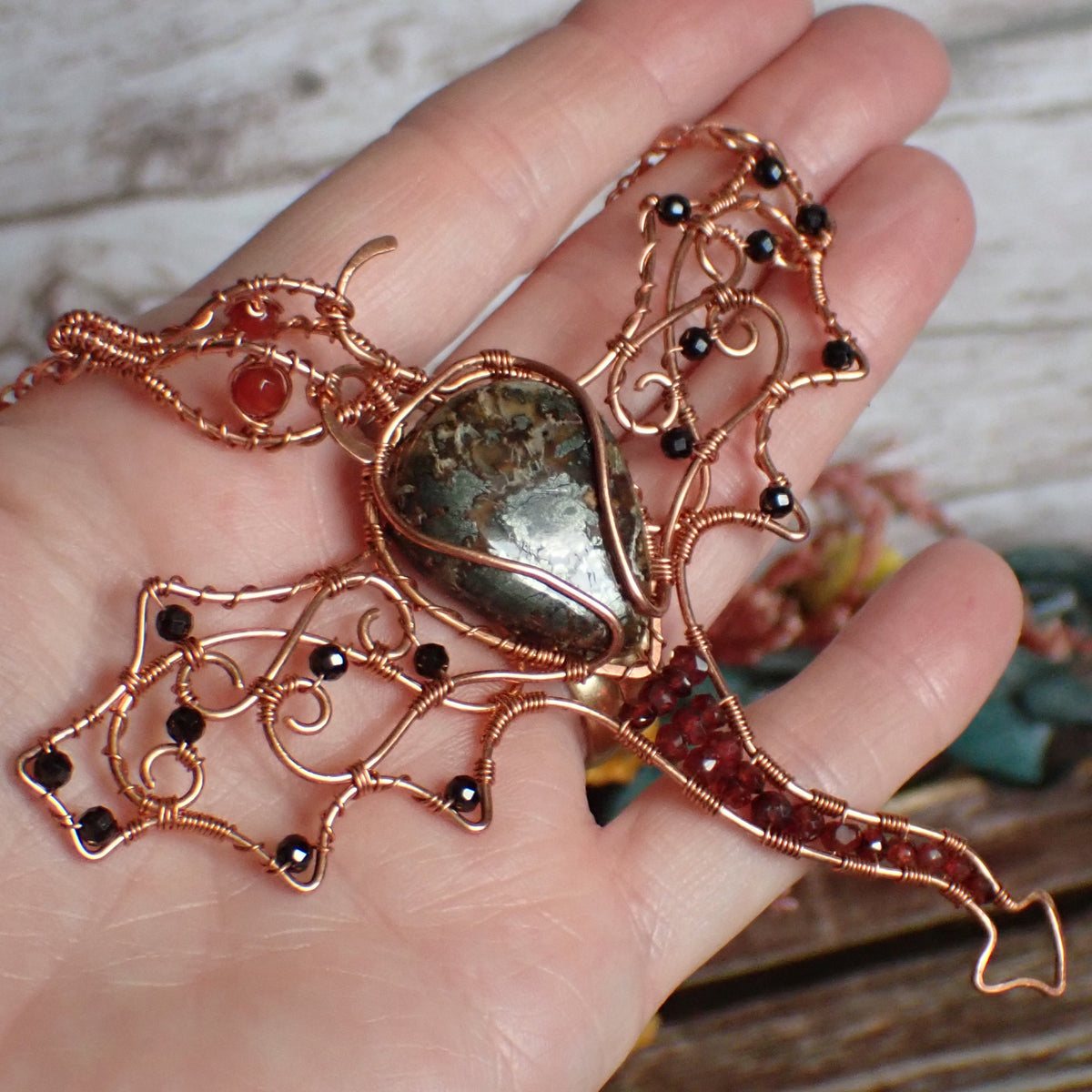 Emberroot the Dragon Necklace