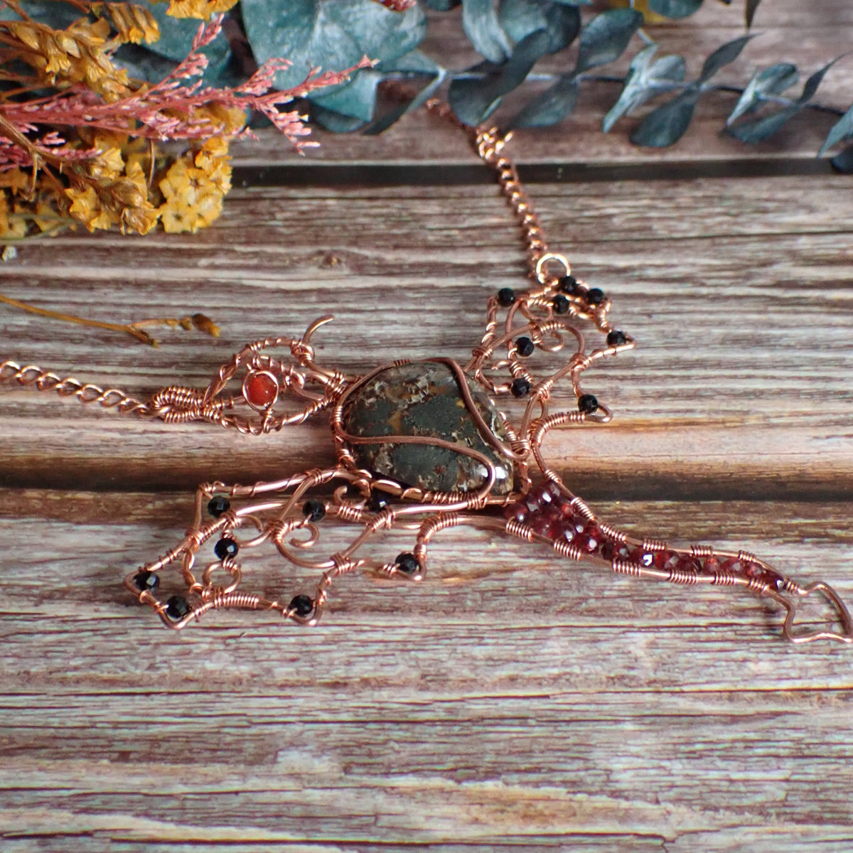 Emberroot the Dragon Necklace