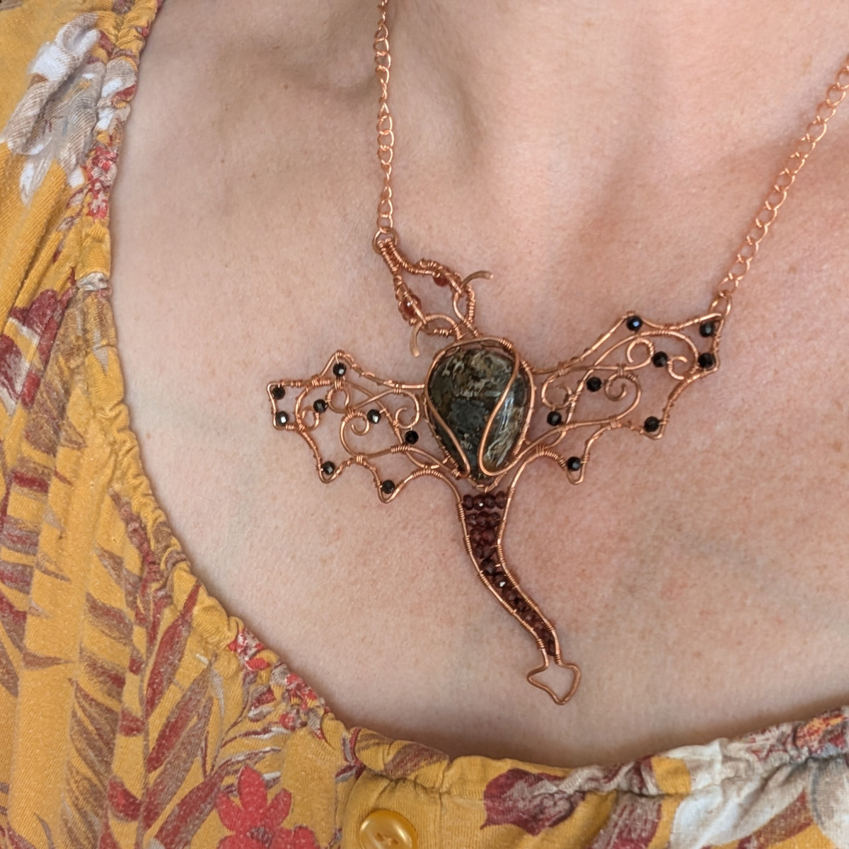 Emberroot the Dragon Necklace